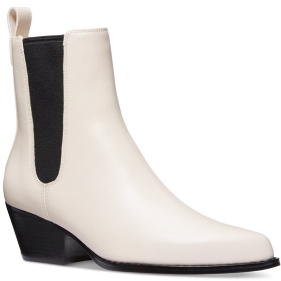 MICHAEL KORS Women's Kinlee Leather Pull-On Ankle Chelsea Booties SIZE 7 NWT - Picture 1 of 4